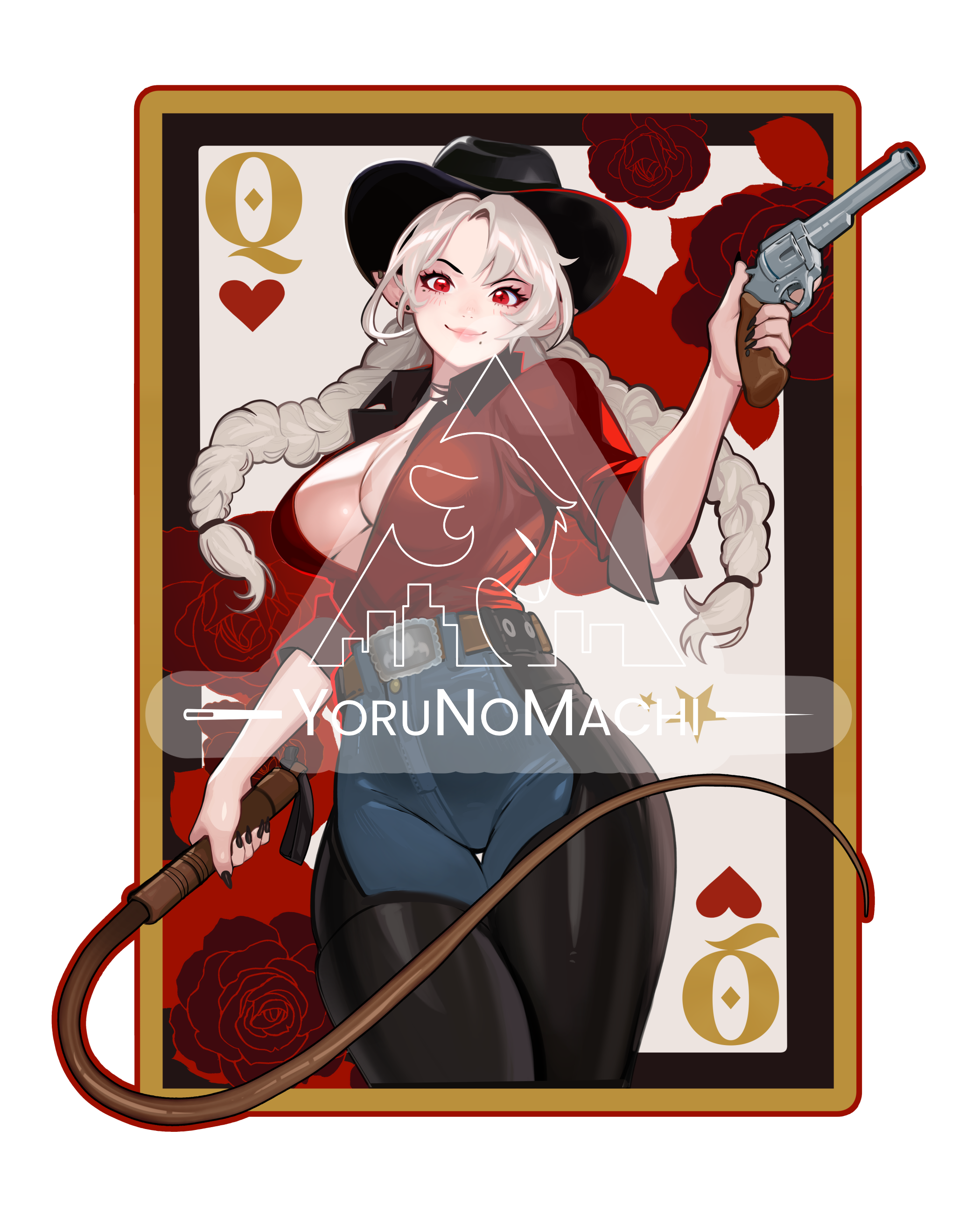 Queen of Hearts Sticker